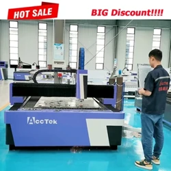 Mașină de tăiat cu laser din tablă de oțel carbon de 1500W 8MM