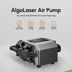 Laser Cutting Air Assist Pompel 30L/Min Loftkompressor AlgoLaser 10W Laser Gravure Machine Elektresch Upassbar Geschwindegkeet Low Noise