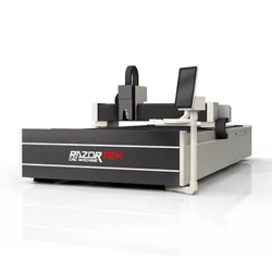 Cutter Miotail 1500W 2kw 1530 Meaisín Gearradh Léasair Snáithín CNC le haghaidh Pláta Bileog Cruach Dhosmálta CS
