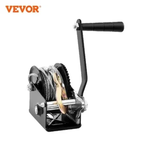 Guincho de freio com capacidade de guincho manual VEVOR com guincho manual de içamento de tração de 33 pés para reboques de barcos ATVs