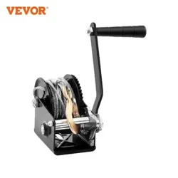 Guincho de freio com capacidade de guincho manual VEVOR com guincho manual de içamento de tração de 33 pés para reboques de barcos ATVs