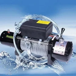 4000 lbs kit de cabrestante de recuperación eléctrica ATV Truck Truck Car DC 12V Control remoto Hinch BLOCK BLOC MUD Rescate Beach Toer