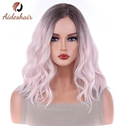 Aideshair kort zilvergrijs haar met kort krullend midden en klein krullend gemengd haar voor dagelijks feestgebruik