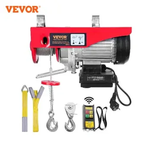 VEVOR 400-800 KG ELÉCTRICO ELECTRO ELECTRIC ALIMBRO HERCHO CON CONTROL REMOTO INALÁMBRICO PARA GARA