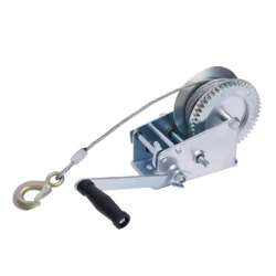 1588KG/3500Lb uea kāʻei kāʻei Winch lima Cranks me 10 mika uwea kaula no nā kaʻa waʻa.