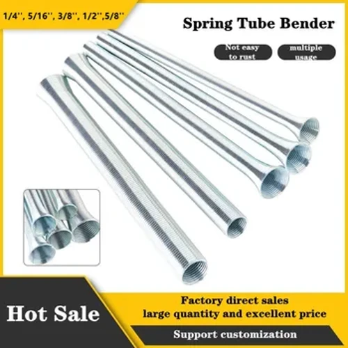 5 Cái/bộ Điều Hòa Ống Đồng Uốn Ống Dụng Cụ Uốn Bên Ngoài Phong Cách Đường Ống Dẫn Nhôm Lò Xo Máy Uốn Ống