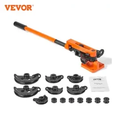 VEVOR Manuell Pipe Bender 7 Bending Dies Multifunction Steel Kupfer Tube Bending Machine Lever Type Heavy Duty Tube Bender Tools