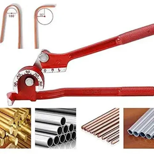 Three-in-one Manual Pipe Bender Tube Bending Machine 180 Degree Metric 6mm/8mm/10mm Tubing Bender Pipe Bending Machine