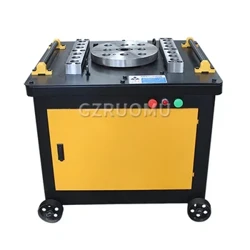 GW40 Steel Bar Bending Machine Large Gear Hydraulic Automatic Heavy High Precision Bending Hoop Machine 380V 3KW