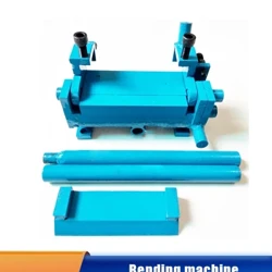 Machine à cintrer manuelle multifonctionnelle deux en un, tôle de fer en acier inoxydable, barre d'acier ronde, Machine à cintrer