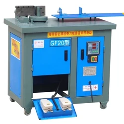 Umshini Wokugoqa Ophathekayo we-GF20 Kagesi Ogoqayo 380V Umshini Wokugoqa we-Hydraulic Rebar Bendable Bar Diameter 20mm