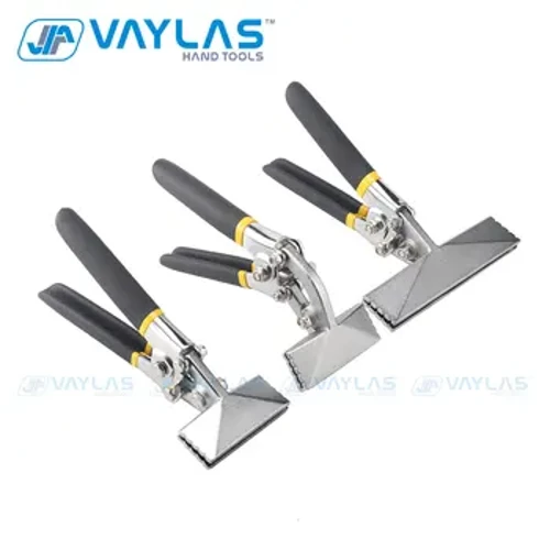 Metāla lokšņu rokas šuvējs 3 collu 6 collu taisnstūris, manuāls metāla locīšanas instruments, nobīdīts rokturis, roku šuvējs, salokāmas locīšanas knaibles