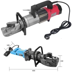 Elektrický hydraulický stroj na ohýbání a rovnání ocelových tyčí Přenosná ohýbačka ocelových tyčí a rovnačka ocelových tyčí