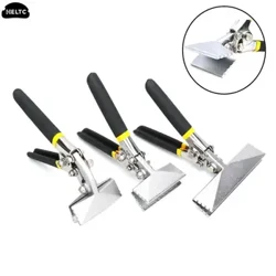 Multifunctional Sheet Metal Hand Seamer Straight Jaw Manual Metal Bender Tool Offset Handle Hand Seamer Folding Bending Pliers
