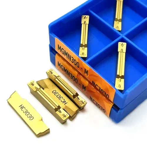 10 chiếc MGMN300 M PC9030 NC3020 có rãnh cacbua dạng MGMN 300 tiện tiện và tạo rãnh dụng cụ tiện CNC miễn phí shiping