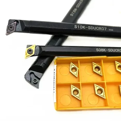 Giá đỡ dụng cụ tiện bên trong SDUCR S08K S10K S12M S14N S16Q SDUCR07 Thanh khoan chèn cacbua để cắt DCMT070204 VP15TF