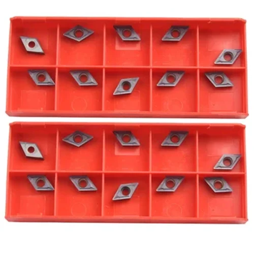 DCMT Carbide Chèn Mảnh dao cacbua - DCMT070204 - VP15TF dành cho giá đỡ dụng cụ tiện tiện bằng thép không gỉ VP TF