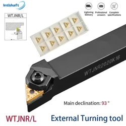 WTJNR/L WTJNR1616 WTJNR2020 WTJNR2525 WTJNL3232 U'u Meafaigaluega Liliu i fafo TNMG16 Mea Fa'apipi'i Carbide Lathe Meafaigaluega tipi.