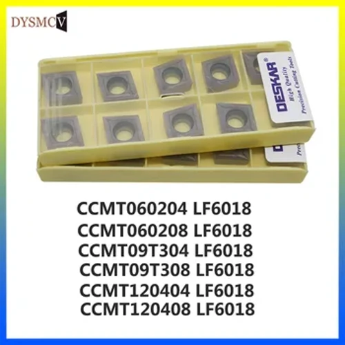 DESKAR 100% CCMT060204 LF6018 CCMT09T304 LF6018 CCMT120404 LF6018 CNC u'amea liliu meafaigaluega carbide faaofi mo u'amea u'amea