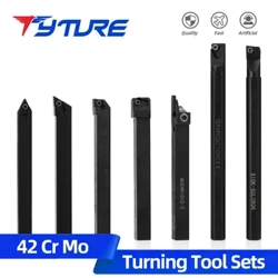 Tyture Turning Tool Holder Metal Torking Tooling 8-10pcs Εργαλεία βαρετό μπαρ