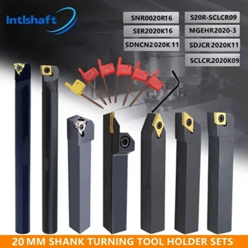 Intlshaft 7 sarjaa 20 mm:n CNC-sorvin sorvaustyökalun pidikkeen poraustanko soveltuvilla sisäkkeillä ja jakoavainsarja sorvausta varten
