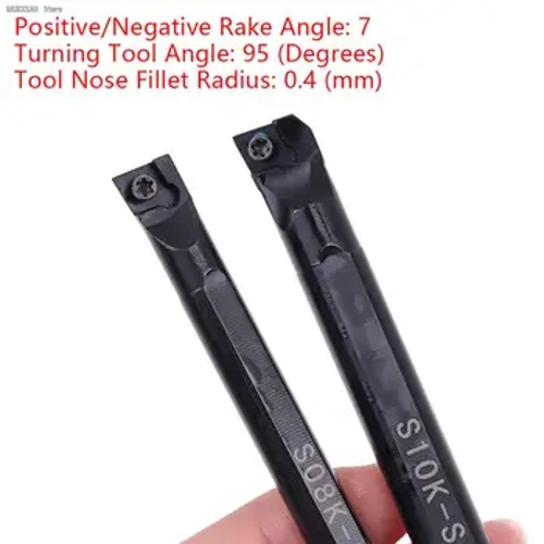 SCLCR06 Dụng Cụ Xoay Tiện Nhàm Chán Thanh Lắp Giá Đỡ Nhàm Chán Thanh Tiện Cắt Xoay Cần Carbide 8mm/10mm