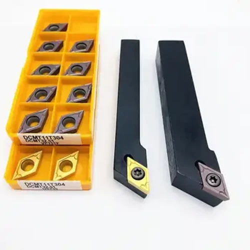 Sealbhóir uirlis sheachtrach CNC SDJCR1212H11 SDJCR1616H11 SDJCR2020k11 SDJCR2525M11+ lann chomhdhúile 10PCS DCMT11T304 DCMT11T308