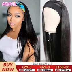 ʻO Brazilian ʻoi aku ka maikaʻi o ke poʻo poʻo wigs kanaka no nā wahine ma ka hoʻolaha pōkole pololei Glueless Smooth Remy lauoho 150% Density