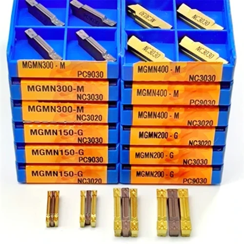 MGMN150 MGMN200 MGMN300 MGMN400 PC9030 NC3020 NC3030 Meafaigaluega Lili'u Fa'aofi Fa'aofiina Lathe Lathe Carbide Tipi Meafaigaluega MGMN