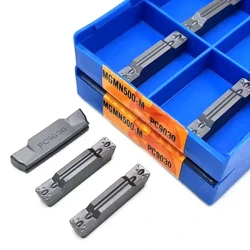 MGMN500 MGMN400 MGMN300 MGMN150 M NC3030 NC3020 PC9030 insertos de fresado de extremo MGMN 500 400 300 150 herramienta de torneado de Metal de torno