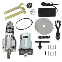 Máy Mài Cắt 775 24V 8000 Vòng/phút Con Quay Cắt Cưa Ròng Rọc Bàn Làm Việc Dụng Cụ Điện Gỗ Dây Xích Mini Cưa Cắt