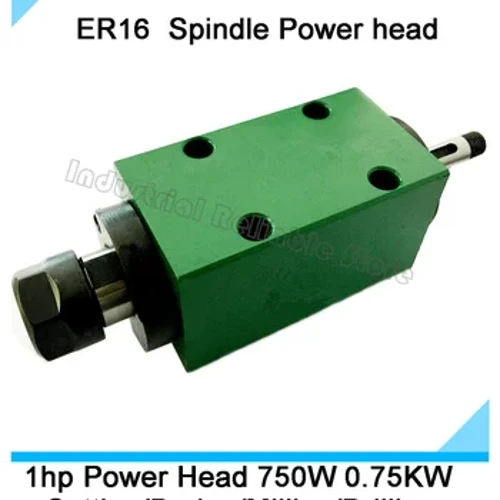 ER16 750W 1hj jõupea 0,75KW 4tk laagrid puurimiseks/freesimiseks/puurimiseks tööpinkide Spindli pöörlemiskiirus Max. 3000 pööret minutis