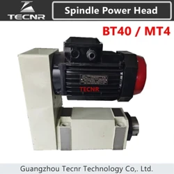 3KW 4Hp BT40 Với Động Cơ Đầu Bộ Nguồn Máy Công Cụ Trục Chính Đầu Cho Nhàm Chán Phay Khoan Khai Thác Máy
