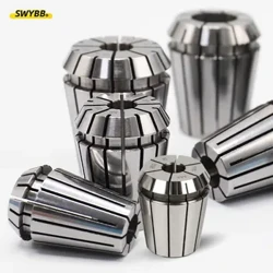 SWYBB ER32 ER Spring Collet Engraving AA 0.008mm AAA Chuck plate Mesin Bubut Clamp Holder Spindle CNC alat