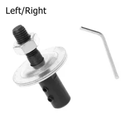 Instrument pentru tâmplărie în lemn Adaptor ax stânga/dreapta oțel pentru șlefuirea arborelui de lustruit Motor șlefuitor de banc Set de acces la mașină