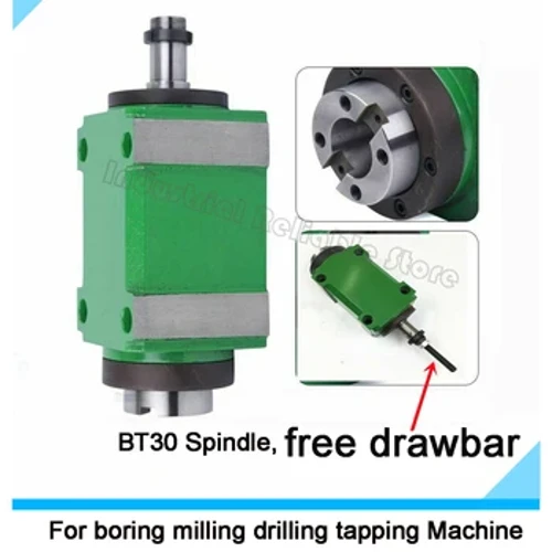 1.5KW 2Hp 3HP BT30 Power Head Spindle 3000~8000rpm Power Unit Machine Tool Spindle Head para sa boring milling drilling tapping