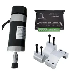 500 W 48 V brushless CNC router ax motor DC mașină unealtă ax + DC brushless motor driver + 1 buc 57 mm clemă