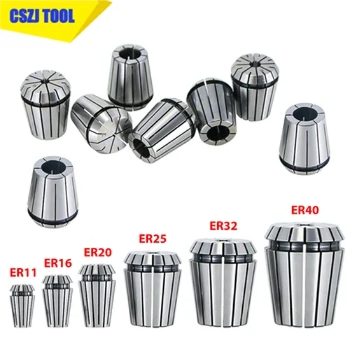 ER11 ER16 ER20 ER25 ER32 ER Precision Spring Collet Chuck 0,008 mm för CNC Milling Tool Holder Gravering Machine Spindel Motor
