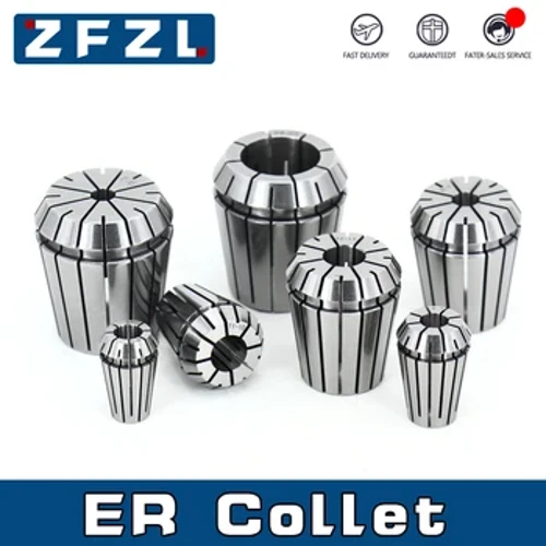 1pc ER11 ER16 ER20 Collet 0,008mm 0,015 mm Spring Collet Chucks Tool Holder til CNC Engraving Machine Spindle Maling Lathee