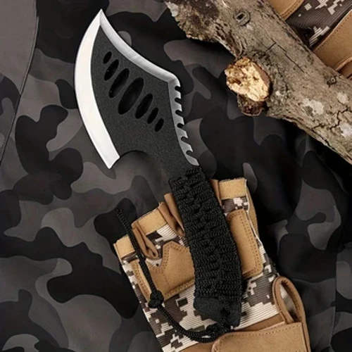 I-Stainless Steel Multi-Purpose Woodworking Small Ax Portable Portable Wilderness Ithuluzi Lokusinda Lokusinda