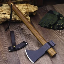 WPKOPYA American outdoor multi-purpose Sharp tactical axe, jungle chopping axe, camping beech axe