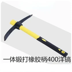 Ilfheidhmeach Pickaxe Hoe Dualgas Trom Cruach Dhosmálta Pioc Ax Hand Hoe le Láimhseáil Adhmaid le haghaidh Uirlis Láimhe Gairdín Campála Lasmuigh