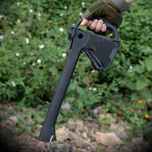 Đa Năng Ngoài Trời Axe Củi Cắt Axe Thiết Bị Ngoài Trời Trận Axe Núi Cắt Axe Lĩnh Vực Cứu Sinh Còi