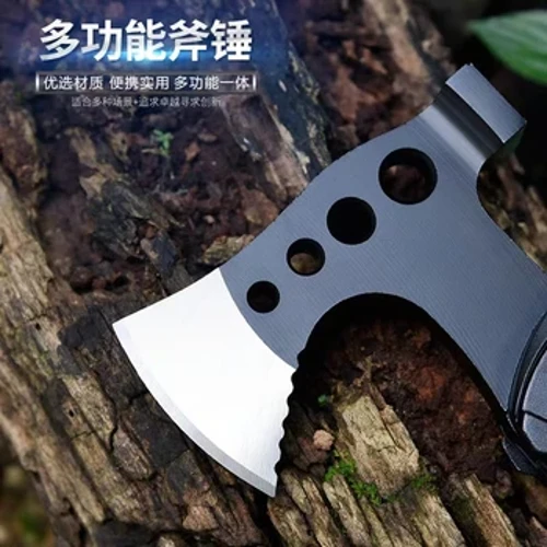Multifungsi kapak tangan insinyur pemadam kebakaran kapak outdoor alat pertahanan diri kendaraan rusak jendhela pinggang kapak palu pangopènan kaslametané