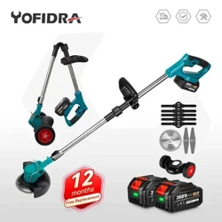 Điện Không Dây Máy Cắt Cỏ Có Thể Gập Lại Có Thể Điều Chỉnh Tông Đơ Hiệu Quả Làm Vườn Tỉa Cắt Dụng Cụ Điện Makita Pin 18V