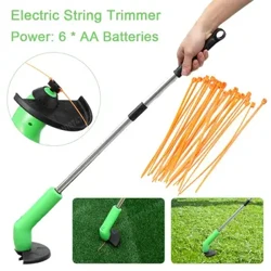 Multifunktionnelle elektresche Gras Trimmer Portable Handheld Garden Tools String Cutter Pruning Mini Rasenmäher fir Gaart Grass