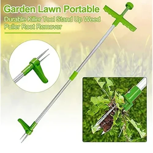 LAHAT NG ILANG Portable Weed Puller Manual Weeder Garden Weeding Standing Weeder Libreng Rooting Shovel Panlabas na Weed Tool