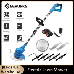 21V Fetuuna'i Telescopic Taulima U'umama Uea Trimmer Eletise mooti mutia 1500mAh Rechargeable Lithium Battery Togalaau Meafaigaluega
