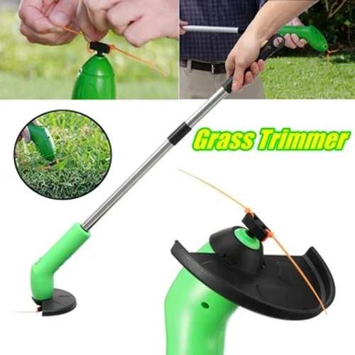 Elektrische grastrimmer Draagbare handheld tuinsnaarsnijder Mini grasmaaier Draagbare tuintrimmer Elektrisch tuingereedschap