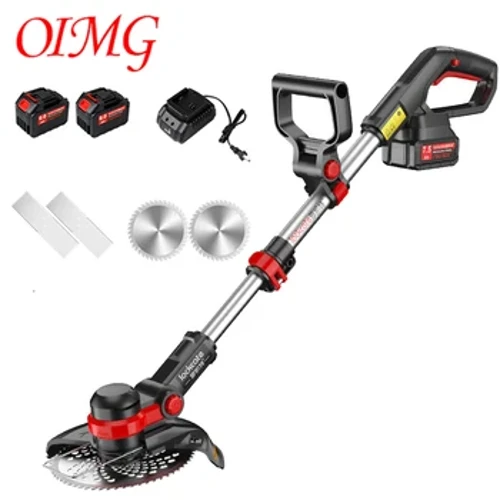 OIMG 8 dyuymli simsiz elektr maysa o'roq mashinasi qo'lda yig'iladigan bog'ni kesish uchun elektr asboblari maysazor cho'tkasi kesgichi bog'dorchilik asboblari
